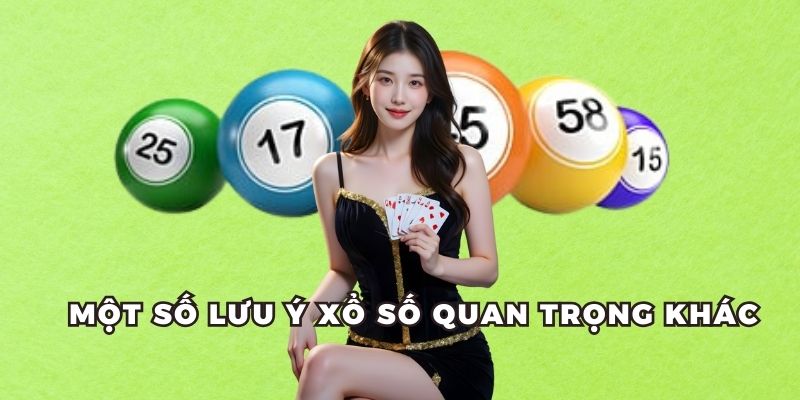 Lưu ý đặc biệt khi sử dụng mẹo chơi xổ số online